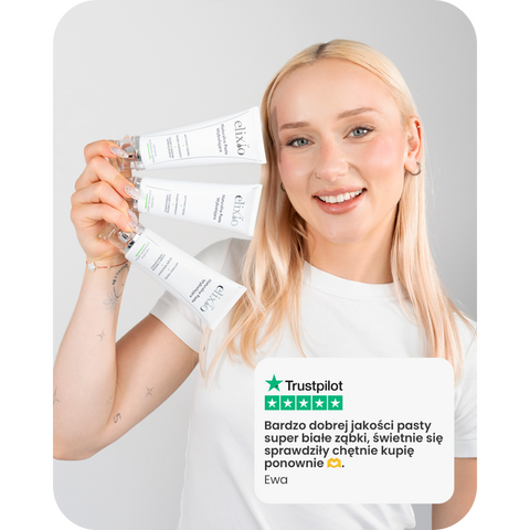 Dentifrice au charbon actif Elixio pour un sourire plus éclatant
